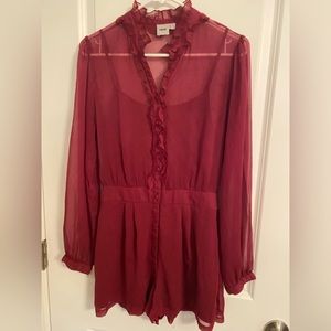 ASOS romper in size 8 but Taylored to fit a size 6.